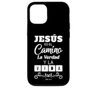 Jesus es el Camino la Verdad y La Vida, Christian Quote Custodia per iPhone 12/12 Pro
