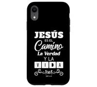 Jesus es el Camino la Verdad y La Vida, Christian Quote Custodia per iPhone XR