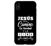 Jesus es el Camino la Verdad y La Vida, Christian Quote Custodia per iPhone XS Max
