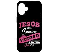 Jesús es el camino, la verdad y la vida. Custodia per iPhone 16