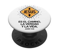 Jesús es el Camino, la Verdad y la Vida. PopSockets PopGrip Adesivo