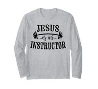 Jesús es tu Protector, Believer Faith God Cross Quotes Maglia a Manica