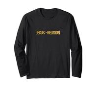 Jésus EST Plus Grand Que la Religion, la FOI Sur la peur Maglia a Manica