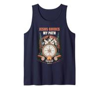 Jesus Guides My Path - Psalm 32:8 Christian Faith Camping Canotta