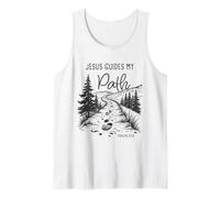 Jesus Guides My Path - Psalm 32:8 Christian Faith Camping Canotta