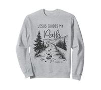 Jesus Guides My Path - Psalm 32:8 Christian Faith Camping Felpa