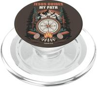 Jesus Guides My Path - Psalm 32:8 Christian Faith Camping PopSockets PopGrip per MagSafe