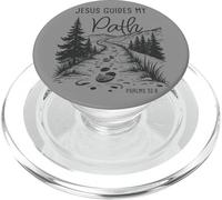 Jesus Guides My Path - Psalm 32:8 Christian Faith Camping PopSockets PopGrip per MagSafe
