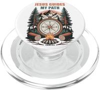 Jesus Guides My Path - Psalm 32:8 Christian Faith Camping PopSockets PopGrip per MagSafe