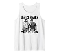 Jesus Heals The Blind Funny Baseball Softball Arbitro Canotta
