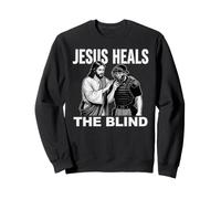 Jesus Heals The Blind Funny Baseball Softball Arbitro Felpa