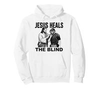 Jesus Heals The Blind Funny Baseball Softball Arbitro Felpa con Cappuccio