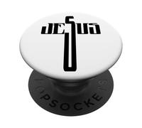 Jesús Hijo de Dios Cristo Señor Cordero de Dios Salvador PopSockets PopGrip Adesivo