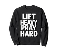 Jesus Hirt Fitness Gym Cristianesimo Christ Cross Kreuz Felpa