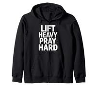 Jesus Hirt Fitness Gym Cristianesimo Christ Cross Kreuz Felpa con Cappuccio