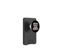Jesus Hope Of The World PopSockets PopWallet per MagSafe