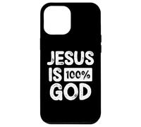 Jesus Is 100 Percent God Greater Than Highs and Lows Custodia per iPhone 12 Pro Max