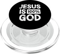 Jesus Is 100 Percent God Greater Than Highs and Lows PopSockets PopGrip per MagSafe