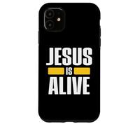 Jesus Is Alive Christian Fellowship Easter Resurrection Custodia per iPhone 11