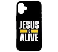 Jesus Is Alive Christian Fellowship Easter Resurrection Custodia per iPhone 16 Plus