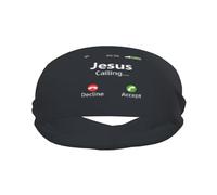 Jesus Is Calling Christianty Donna Uomo Fascia Capelli Elastica Headband Antiscivolo Fasce Per Capelli Per Corsa Yoga Escursionismo Jogging