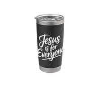 Jesus Is For Everyone Bicchiere termico in acciaio inox doppia parete