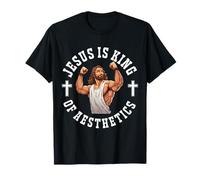 Jesus is King of aesthetics Pain and Gain in the GYM Maglietta