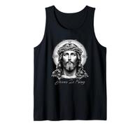 Jesus Is King - Powerful Christian Art Design with Jesus Canotta