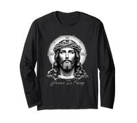 Jesus Is King - Powerful Christian Art Design with Jesus Maglia a Manica