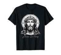 Jesus Is King - Powerful Christian Art Design with Jesus Maglietta