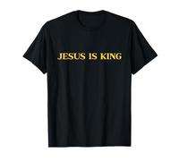Jesus Is King Shirt Christian Faith Religious Maglietta