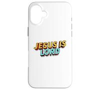 Jesus is Lord Christian Faith Foundation Believers Men Women Custodia per iPhone 16 Plus