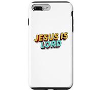 Jesus is Lord Christian Faith Foundation Believers Men Women Custodia per iPhone 7 Plus/8 Plus