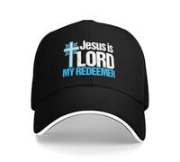 Jesus Is Lord My Redeemer Unisex Berretto da Baseball Classic Snapback cap Moda Cappellino da Baseball per All'Aperto Sport Tennis