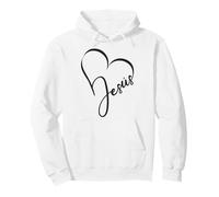 Jesus Is Love Felpa con Cappuccio