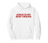 Jesus Is My Best Friend, Christian Faith Worship Religious Felpa con Cappuccio