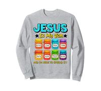 Jesus Is My Jam and I'm Here To Spread It Christian Faith Felpa