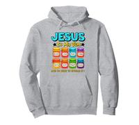 Jesus Is My Jam and I'm Here To Spread It Christian Faith Felpa con Cappuccio