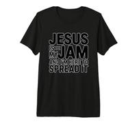 Jesus Is My Jam And I'm Here To Spread It Maglietta Premium