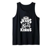 Jesus is My King - Bold Faith And Strength Design Canotta
