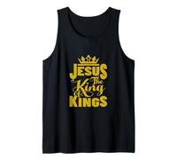 Jesus is My King - Bold Faith And Strength Design Canotta