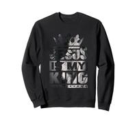 Jesus is My King - Bold Faith And Strength Design Felpa
