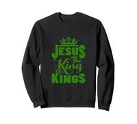 Jesus is My King - Bold Faith And Strength Design Felpa