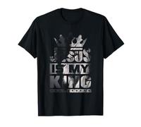 Jesus is My King - Bold Faith And Strength Design Maglietta