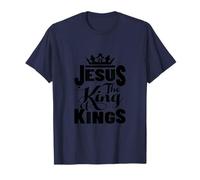 Jesus is My King - Bold Faith And Strength Design Maglietta