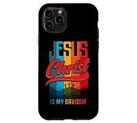 Jesus is my Savior King Christian Verse For Men Women Custodia per iPhone 11 Pro