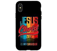 Jesus is my Savior King Christian Verse For Men Women Custodia per iPhone X/XS