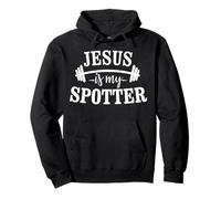 Jesus is My Spotter Felpa con Cappuccio
