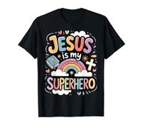 Jesus Is My Superhero Maglietta