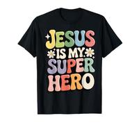 Jesus Is My Superhero Maglietta